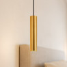 NOWOŚĆ ML2439 Lampa wisząca GENESIS BLACK GOLD 1xGU10 Milagro