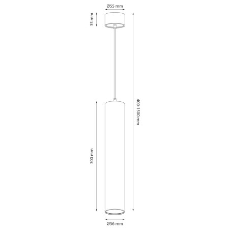 NOWOŚĆ ML2439 Lampa wisząca GENESIS BLACK GOLD 1xGU10 Milagro