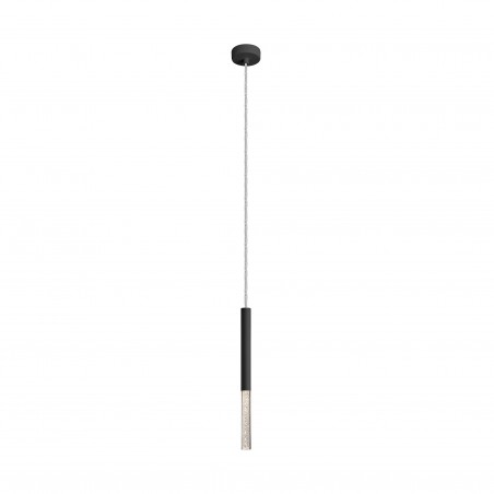 P0461-01E-P7P7 ONE LAMPA WISZĄCA CZARNA/BLACK