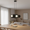 Lampa wisząca MODEL 4 BLACK 1486/4 EMIBIG