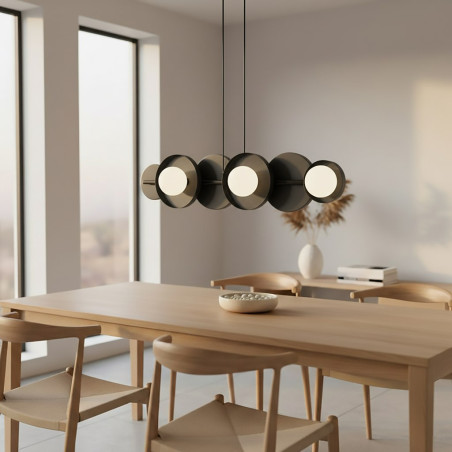 Lampa wisząca MODEL 6 BLACK 1486/6 EMIBIG