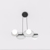 Lampa wisząca MODEL 4 BL GRAY 1489/4 EMIBIG