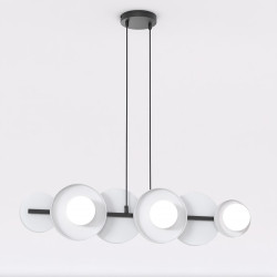Lampa wisząca MODEL 6 BL GRAY 1489/6 EMIBIG