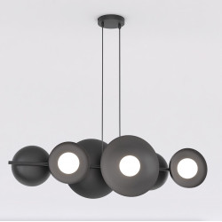 Lampa wisząca VOLUM 6 BLACK 1482/6 EMIBIG