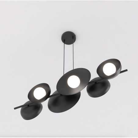 Lampa wisząca VOLUM 6 BLACK 1482/6 EMIBIG