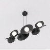 Lampa wisząca VOLUM 6 BLACK 1482/6 EMIBIG