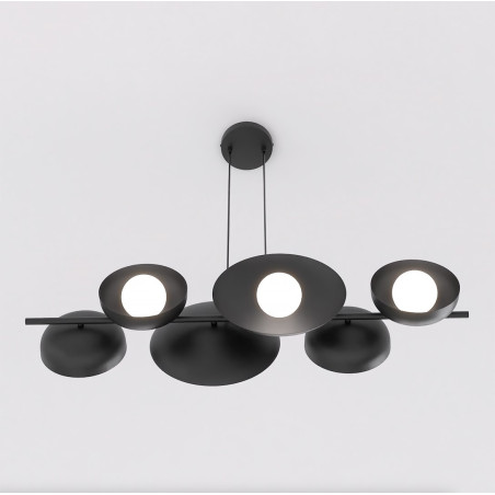 Lampa wisząca VOLUM 6 BLACK 1482/6 EMIBIG