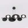 Lampa wisząca VOLUM 6 BLACK 1482/6 EMIBIG