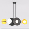 Lampa wisząca VOLUM 6 BL MIX 1485/6 EMIBIG