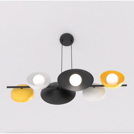 Lampa wisząca VOLUM 6 BL MIX 1485/6 EMIBIG
