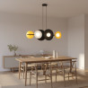 Lampa wisząca VOLUM 6 BL MIX 1485/6 EMIBIG