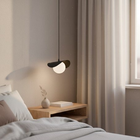 Lampa wisząca RITUAL 1 BLACK 1490/1 EMIBIG