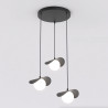 Lampa wisząca RITUAL 3 PREM BLACK 1490/3PREM EMIBIG