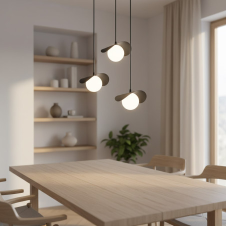Lampa wisząca RITUAL 3 PREM BLACK 1490/3PREM EMIBIG
