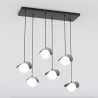 Lampa wisząca RITUAL 6 BLACK 1490/6 EMIBIG