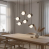 Lampa wisząca RITUAL 6 BLACK 1490/6 EMIBIG