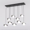Lampa wisząca RITUAL 9 BLACK 1490/9 EMIBIG