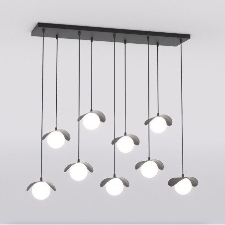 Lampa wisząca RITUAL 9 BLACK 1490/9 EMIBIG