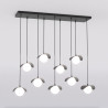 Lampa wisząca RITUAL 9 BLACK 1490/9 EMIBIG