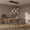 Lampa wisząca RITUAL 9 BLACK 1490/9 EMIBIG