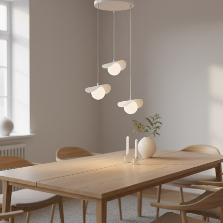 Lampa wisząca RITUAL 3 PREM WHITE 1584/3PREM EMIBIG