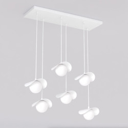 Lampa wisząca RITUAL 6 WHITE 1584/6 EMIBIG