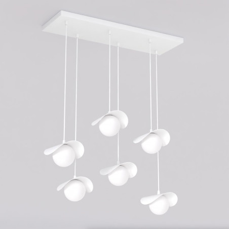 Lampa wisząca RITUAL 6 WHITE 1584/6 EMIBIG