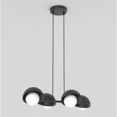 Lampa wisząca BOOM 4 BLACK 1589/4 EMIBIG