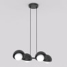 Lampa wisząca BOOM 4 BLACK 1589/4 EMIBIG