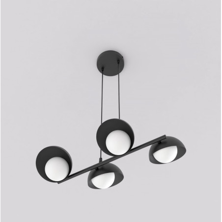 Lampa wisząca BOOM 4 BLACK 1589/4 EMIBIG