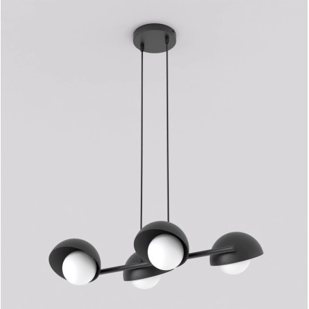 Lampa wisząca BOOM 4 BLACK 1589/4 EMIBIG