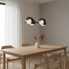 Lampa wisząca BOOM 4 BLACK 1589/4 EMIBIG