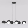 Lampa wisząca BOOM 6 BLACK 1589/6 EMIBIG