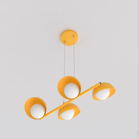 Lampa wisząca BOOM 4 ORANGE 1591/4 EMIBIG