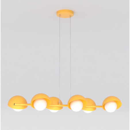 Lampa wisząca BOOM 6 ORANGE 1591/6 EMIBIG