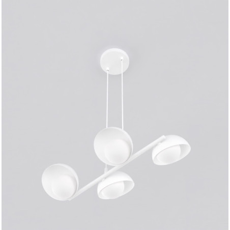 Lampa wisząca BOOM 4 WHITE 1592/4 EMIBIG