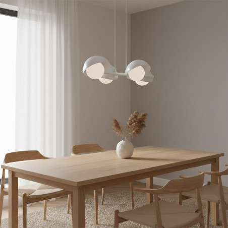 Lampa wisząca BOOM 4 WHITE 1592/4 EMIBIG