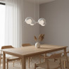 Lampa wisząca BOOM 4 WHITE 1592/4 EMIBIG