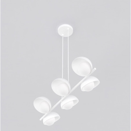 Lampa wisząca BOOM 6 WHITE 1592/6 EMIBIG