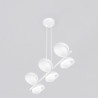 Lampa wisząca BOOM 6 WHITE 1592/6 EMIBIG