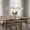 Lampa wisząca BOOM 6 WHITE 1592/6 EMIBIG