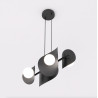 Lampa wisząca ELEMENTI 4 BLACK 1491/4 EMIBIG