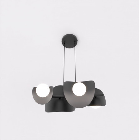 Lampa wisząca ELEMENTI 4 BLACK 1491/4 EMIBIG