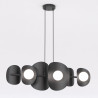 Lampa wisząca ELEMENTI 6 BLACK 1491/6 EMIBIG