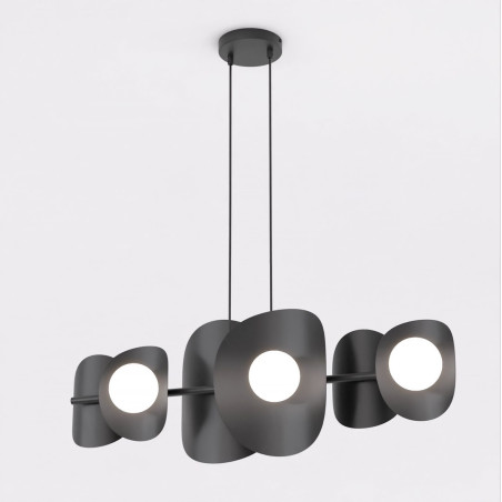 Lampa wisząca ELEMENTI 6 BLACK 1491/6 EMIBIG