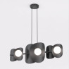 Lampa wisząca ELEMENTI 6 BLACK 1491/6 EMIBIG