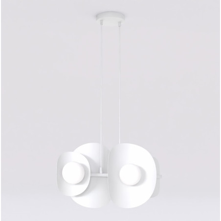 Lampa wisząca ELEMENTI 4 WHITE 1492/4 EMIBIG