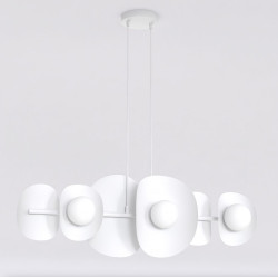 Lampa wisząca ELEMENTI 6 WHITE 1492/6 EMIBIG