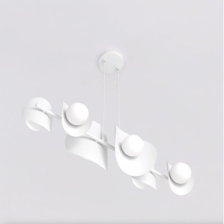 Lampa wisząca ELEMENTI 6 WHITE 1492/6 EMIBIG