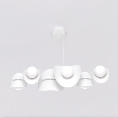 Lampa wisząca ELEMENTI 6 WHITE 1492/6 EMIBIG